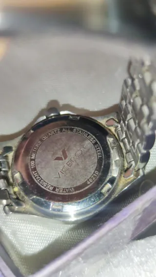 Reloj Viceroy Mujer Plata y Blanco