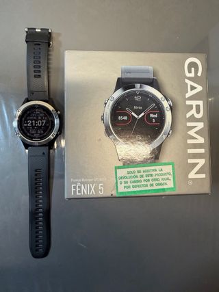 Garmin Fenix 5 Plata