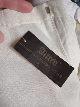 Pantaloni sartoriale in lino