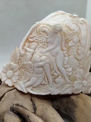 Grande pendente cammeo antico