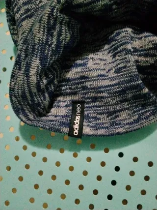 Berretto Adidas blu e grigio