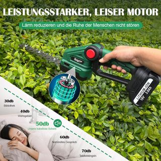 Forbici da potatura e tagliasiepi 2 in 1