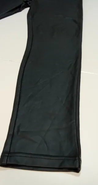 Mallas efecto piel negras Talla S