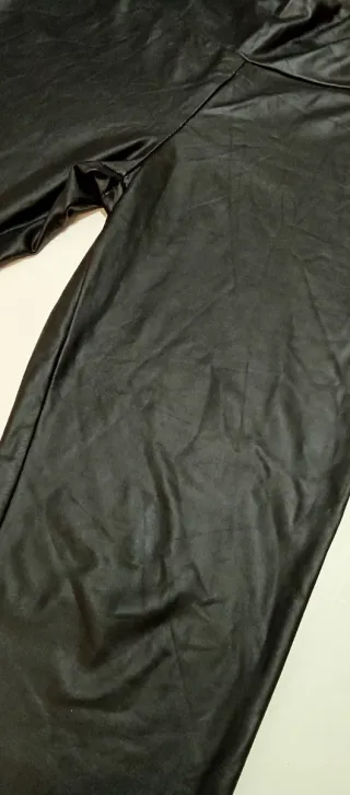 Mallas efecto piel negras Talla S