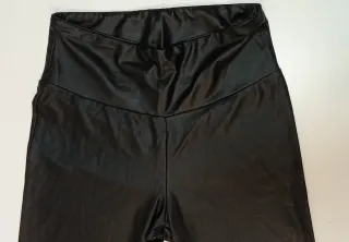 Mallas efecto piel negras Talla S