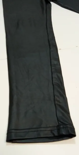 Mallas efecto piel negras Talla S