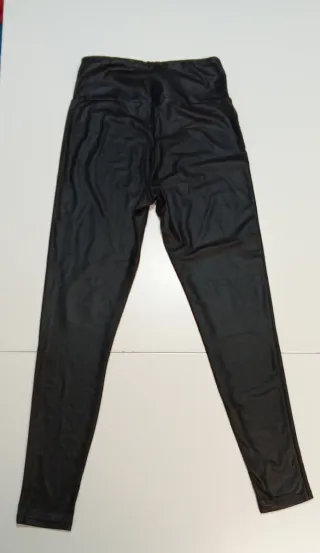 Mallas efecto piel negras Talla S