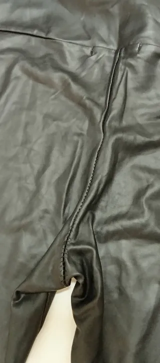 Mallas efecto piel negras Talla S