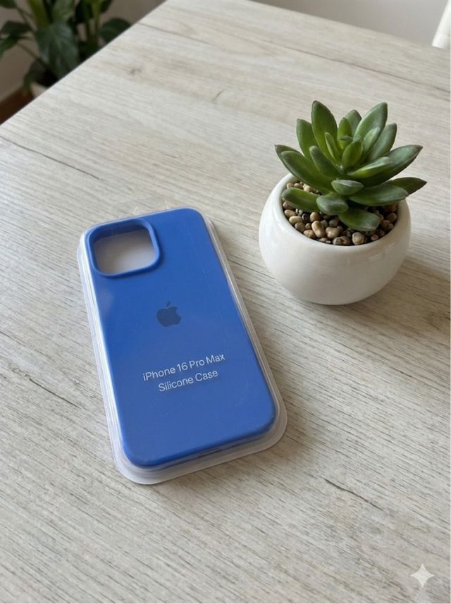 Custodia iPhone 16 Pro Max Blu