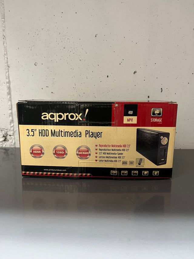 Aqprox Reproductor Multimedia HDD 3.5