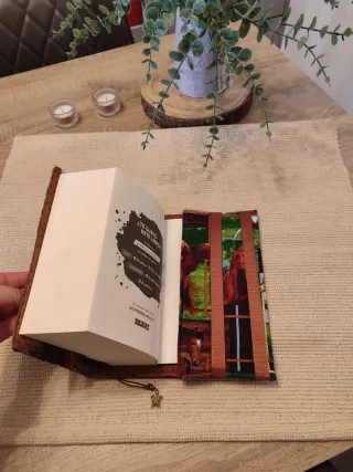 Funda de libro con caballos