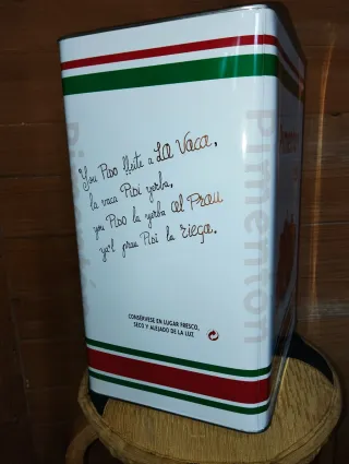 Lata Pimentón y Tarrañueles para Jairo