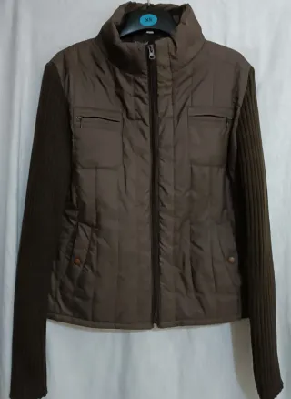 Abrigo L.Morango Marrón Talla L.