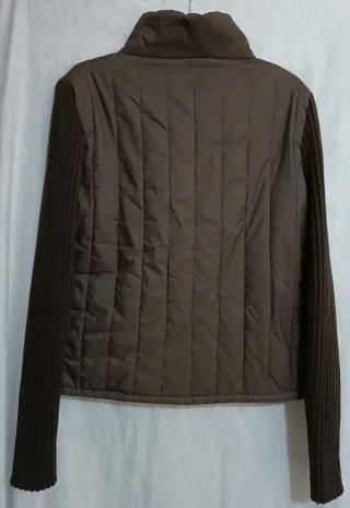 Abrigo L.Morango Marrón Talla L.