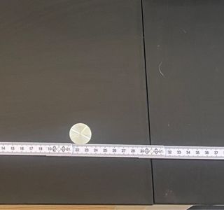 Mesa Cocina extensible Cristal Negro y 2 Sillas