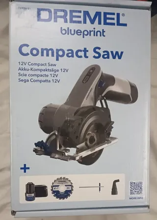 Sierra Compacta Dremel 12V Blueprint
