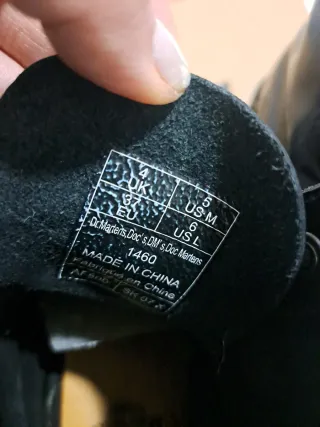 Botas Dr. Martens 1460 Negras Talla 37.