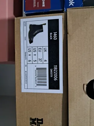 Botas Dr. Martens 1460 Negras Talla 37.