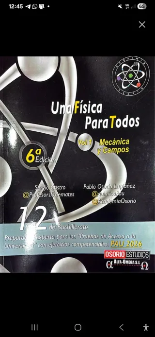 Una física para todos edición 2026