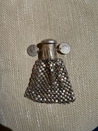 Monedero Malla Estilo Art Deco