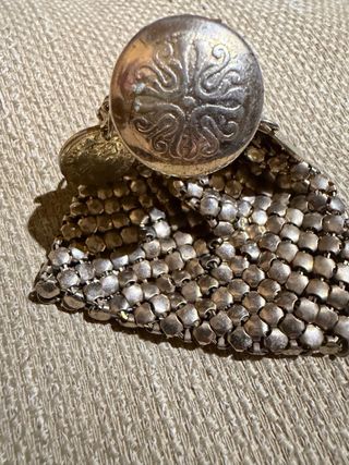 Monedero Malla Estilo Art Deco