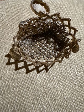 Monedero Malla Estilo Art Deco