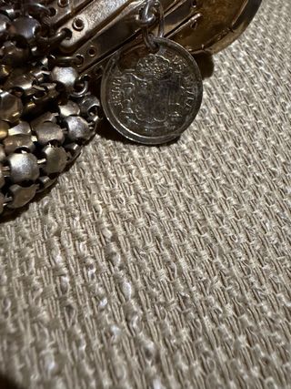 Monedero Malla Estilo Art Deco