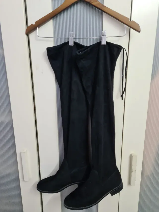 Botas altas acima do joelho PIMKIE pretas