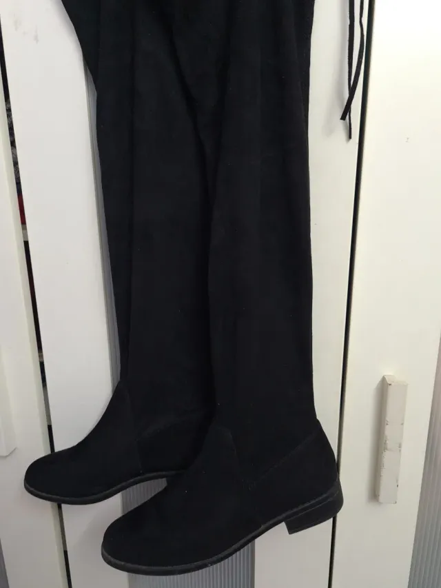 Botas altas acima do joelho PIMKIE pretas