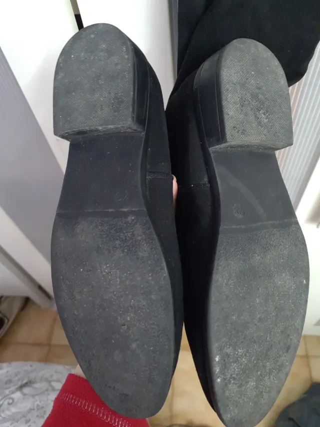 Botas altas acima do joelho PIMKIE pretas