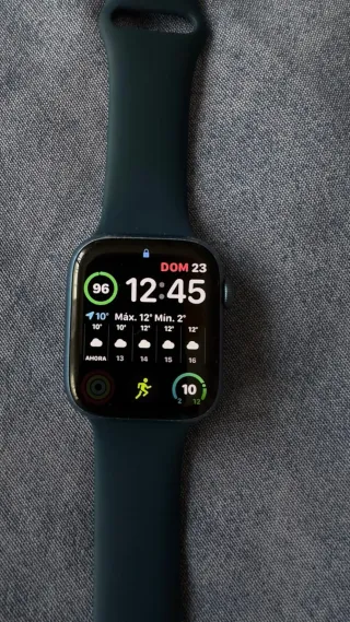 Oferta Apple Watch 7 Aluminio Azul 45  mm