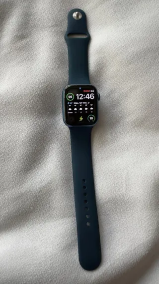 Oferta Apple Watch 7 Aluminio Azul 45  mm
