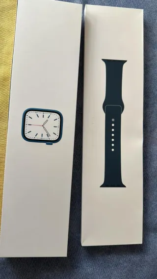 Oferta Apple Watch 7 Aluminio Azul 45  mm