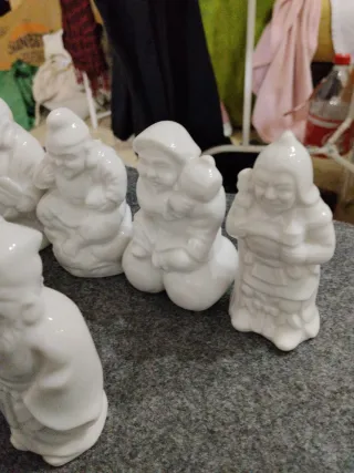 7 Figuras porcelana china vintage