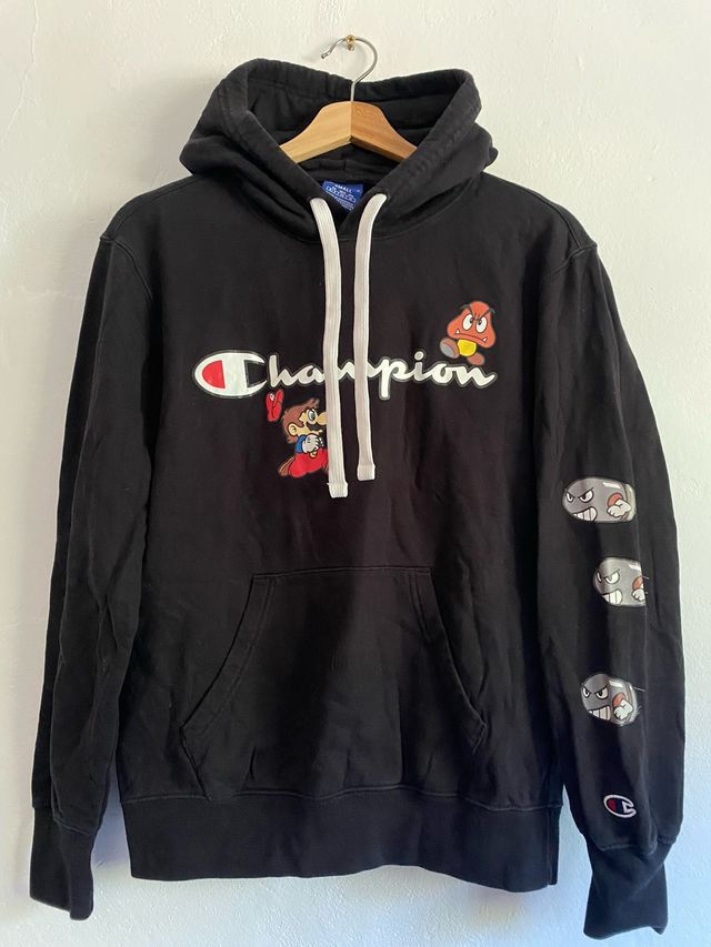 Sudadera Champion Edición Limitada Mario Bros