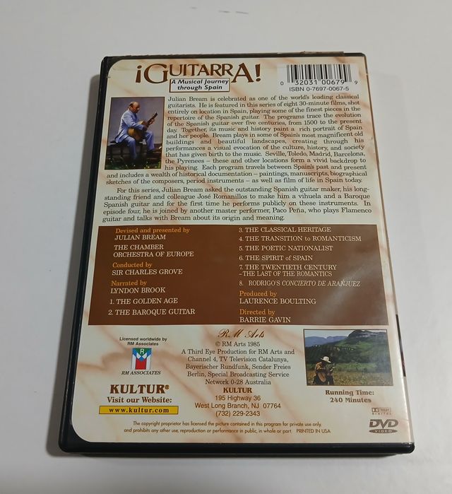 DVD ¡Guitarra! A Musical Journey Spain