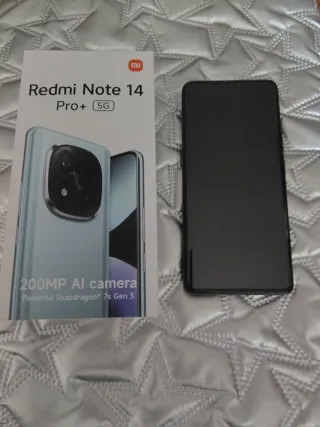 Xiaomi Redmi Note 14 Pro plus 5G 12/512 GB negro.