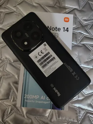 Xiaomi Redmi Note 14 Pro plus 5G 12/512 GB negro.