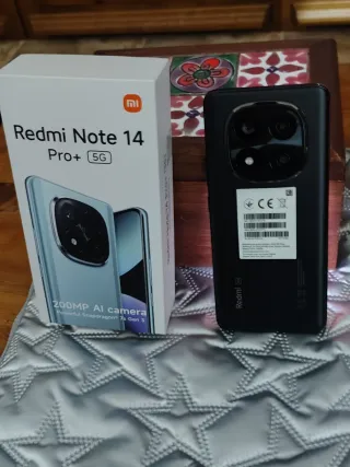 Xiaomi Redmi Note 14 Pro plus 5G 12/512 GB negro.