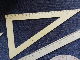 Conjunto Dibujo Geométrico Madera