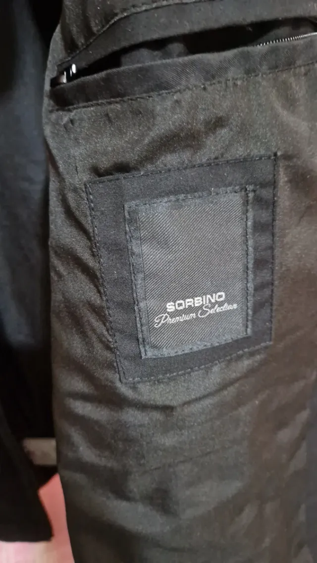 Giubbotto uomo Sorbino nero