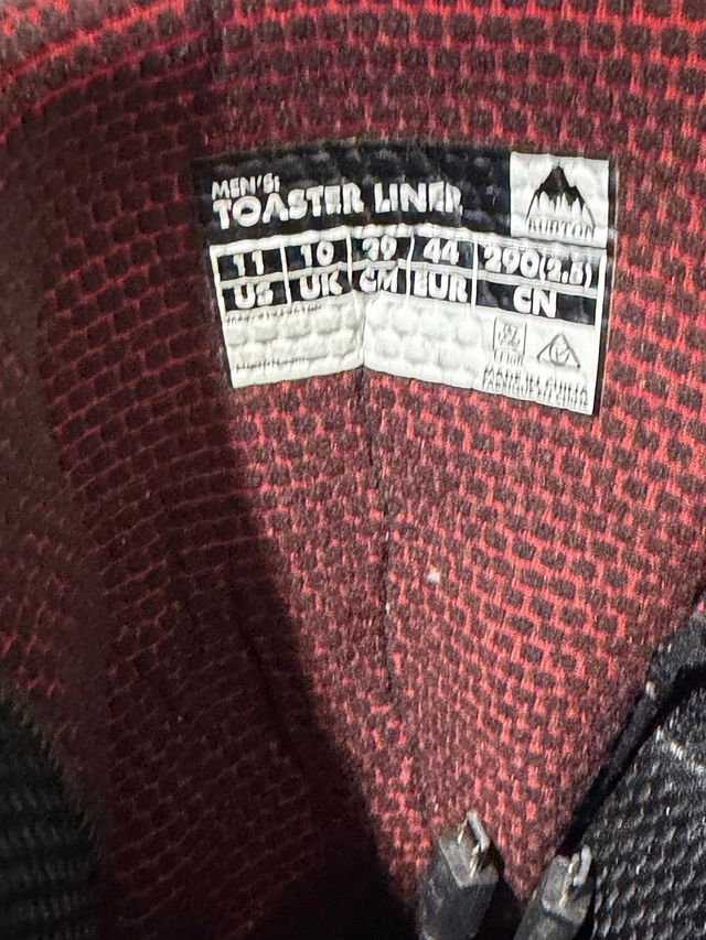 Botas Burton Ion con botín calefactable 44