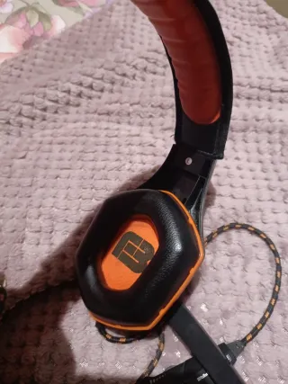 Cascos Gaming Blackfire BFX-10 Naranja/Negro