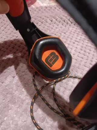 Cascos Gaming Blackfire BFX-10 Naranja/Negro