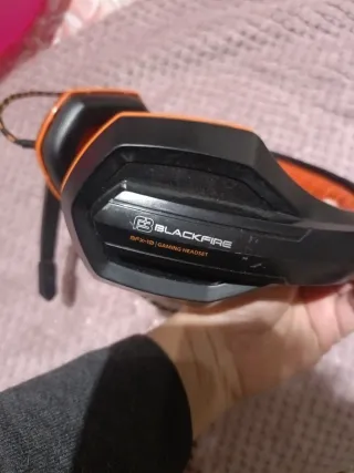 Cascos Gaming Blackfire BFX-10 Naranja/Negro