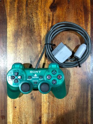 Controller ps2 verde trasparente originale