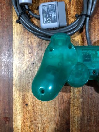 Controller ps2 verde trasparente originale