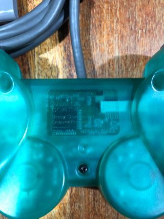Controller ps2 verde trasparente originale