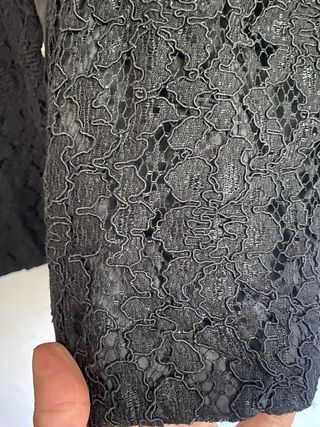 Chaquetilla encaje vintage mujer