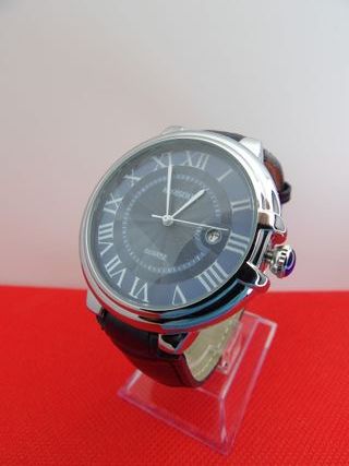 Orologio Uomo 43,5 mm Blu – Elegante Luminova +